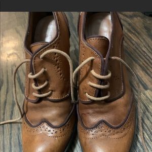 Tommy Hilfiger heeled oxfords